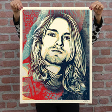 Load image into Gallery viewer, Kurt Cobain Print Shepard Fairey