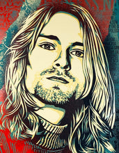 Load image into Gallery viewer, Kurt Cobain Print Shepard Fairey