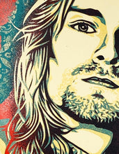 Load image into Gallery viewer, Kurt Cobain Print Shepard Fairey