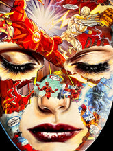 Load image into Gallery viewer, La Cage et l’union des Forces (Red) Print Sandra Chevrier