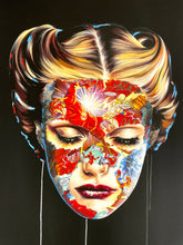 Load image into Gallery viewer, La Cage et l’union des Forces (Red) Print Sandra Chevrier