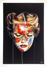 Load image into Gallery viewer, La Cage et l’union des Forces (Red) Print Sandra Chevrier