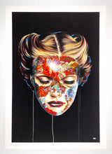 Load image into Gallery viewer, La Cage et l’union des Forces (Red) Print Sandra Chevrier