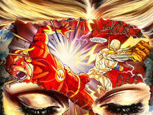 Load image into Gallery viewer, La Cage et l’union des Forces (Red) Print Sandra Chevrier