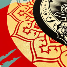 Load image into Gallery viewer, Lotus Ornament Target Print Shepard Fairey