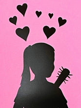 Load image into Gallery viewer, Love Hurts - Pink (PP) Print FAKE