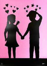 Load image into Gallery viewer, Love Hurts - Pink (PP) Print FAKE