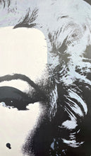 Load image into Gallery viewer, Marilyn Monroe (XL - Black Colorway) Print Andy Warhol