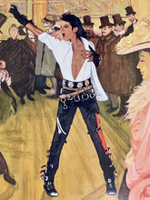 Load image into Gallery viewer, Michael Jackson-Loutrec Print Mr. Brainwash