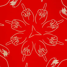 Load image into Gallery viewer, Middle Finger in Red Print Ai Weiwei