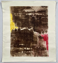 Load image into Gallery viewer, Mirror - Monotype Print - Hand Embellished Madeleine Logan