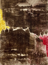 Load image into Gallery viewer, Mirror - Monotype Print - Hand Embellished Madeleine Logan