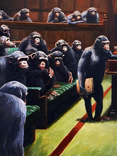 Load image into Gallery viewer, Monkey Parliament Print Mason Storm