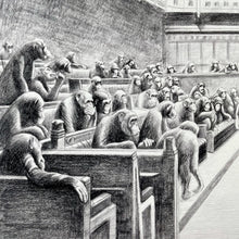 Load image into Gallery viewer, Monkey Parliament IV Print Mason Storm