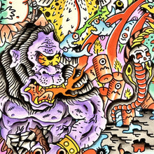 Load image into Gallery viewer, Monster Soup Print Henbo