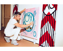 Load image into Gallery viewer, Mr. A Face Spray Can (Pink) Spray Paint Can Mr. Andre