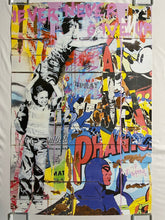 Load image into Gallery viewer, Never Never Give Up Print Mr. Brainwash