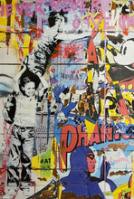 Load image into Gallery viewer, Never Never Give Up Print Mr. Brainwash