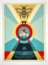 Load image into Gallery viewer, No Bees No Honey Print Shepard Fairey