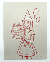 Load image into Gallery viewer, Nobody Loves You Print Joan Cornella