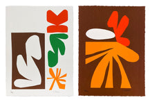 Load image into Gallery viewer, Nonverbal Thoughts & Beliefs (Diptych) Print Cody Hudson