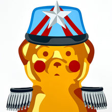 Load image into Gallery viewer, Nutcracker Bear Print Fnnch