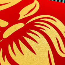 Load image into Gallery viewer, Obey Diamond Flower Round Print Shepard Fairey