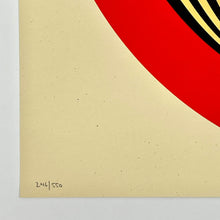 Load image into Gallery viewer, Obey Radiant Lotus (Round) Print Shepard Fairey