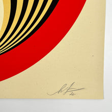 Load image into Gallery viewer, Obey Radiant Lotus (Round) Print Shepard Fairey