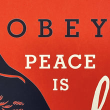 Load image into Gallery viewer, Obey Radical Peace (Red) Print Shepard Fairey