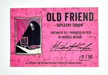 Load image into Gallery viewer, Old Friend Tapestry Throw Clothing / Accessories Michael Reeder