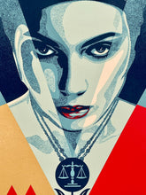 Load image into Gallery viewer, Paix et Justice Print Shepard Fairey