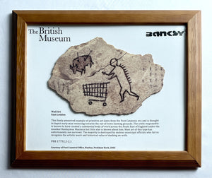Peckham Rock (Framed) Postcard Banksy