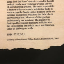 Load image into Gallery viewer, Peckham Rock (Framed) Postcard Banksy