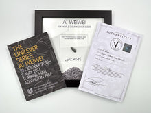 Load image into Gallery viewer, Porcelain Sunflower Seed From 2010 Exhibit (Framed) Ceramic Ai Weiwei