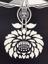 Load image into Gallery viewer, Post-Punk Flower (Black) Print Shepard Fairey