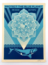 Load image into Gallery viewer, Protect The Blue Planet Print Shepard Fairey