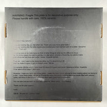 Load image into Gallery viewer, Reality to Idea Ceramic Dinner Plate Sculpture Joshua Vides