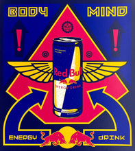 Load image into Gallery viewer, Red Bull, 2001 (rare - private release) Print Shepard Fairey