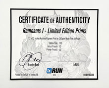 Load image into Gallery viewer, Remnants I (Framed) Print Brandon Boyd