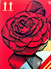 Load image into Gallery viewer, Rise Above Flower Print Shepard Fairey