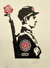 Load image into Gallery viewer, Rose Soldier Print Shepard Fairey