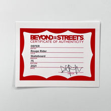 Load image into Gallery viewer, Rouge Rider Skatedeck Skate Deck DEFER