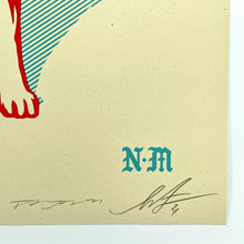 Load image into Gallery viewer, Sadistic Dog Walker (Blue) Print Shepard Fairey