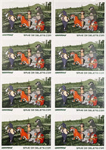 Load image into Gallery viewer, Save or Delete Greenpeace Decal (Full Sheet of 8) Print Banksy