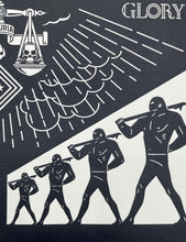 Load image into Gallery viewer, Scales of Injustice Print Shepard Fairey x Cleon Peterson