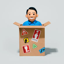 Load image into Gallery viewer, Send Yourself Nowhere Vinyl Figure Joan Cornella