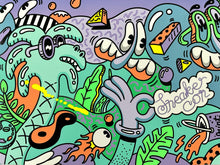 Load image into Gallery viewer, SneakerCon 2019 Print Steven Harrington