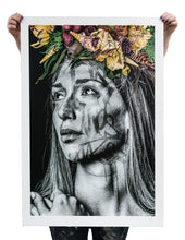 Load image into Gallery viewer, Solid Air (Hand-painted) Print - Hand Embellished Snik