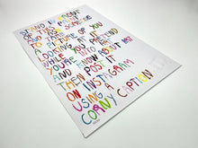 Load image into Gallery viewer, Stand In Front And Pretend You're Into Art Print CB Hoyo